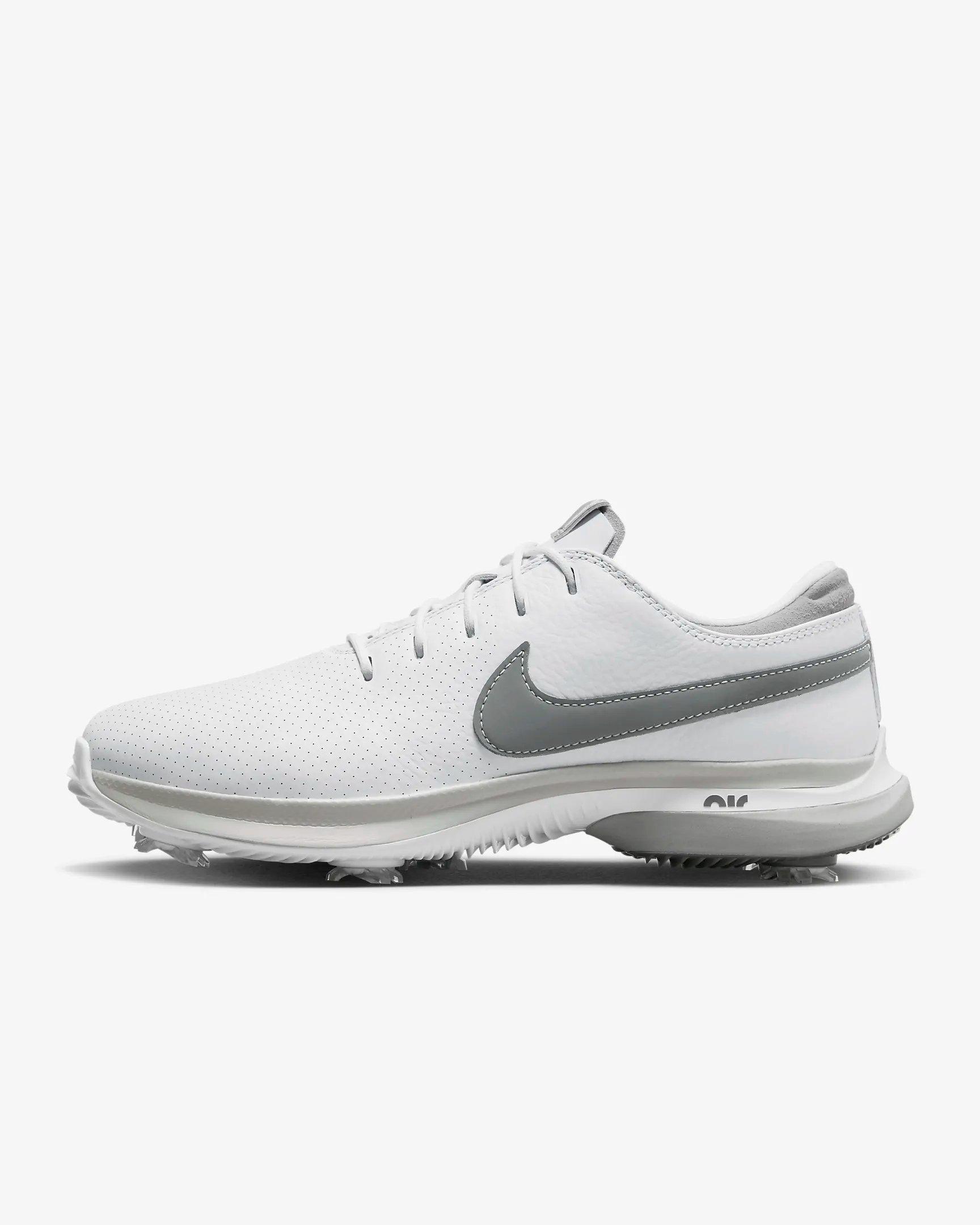 Men's Air Zoom Victory Tour 3 Spiked Golf Shoe-White/Grey | NIKE 